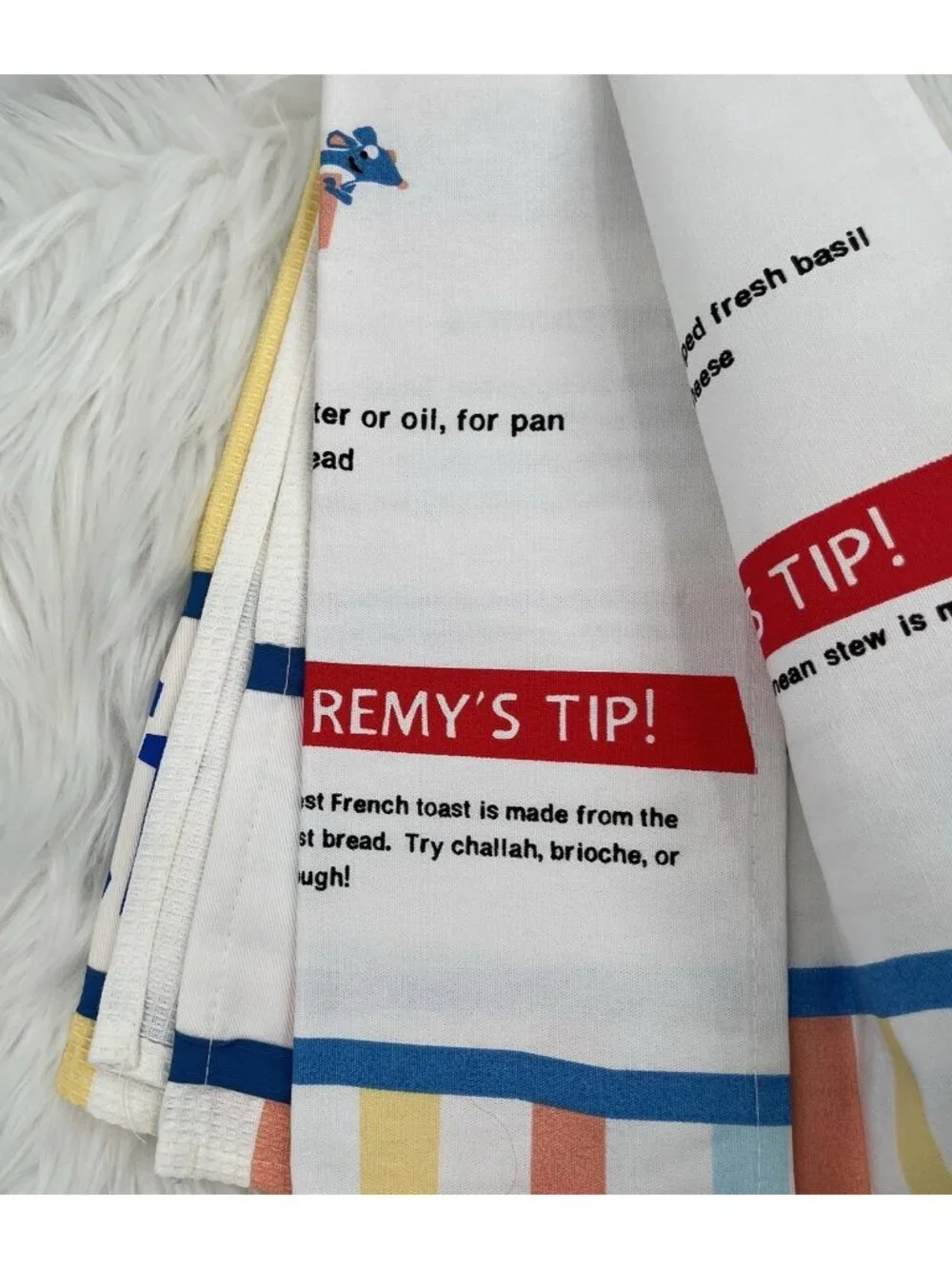 NEW DISNEY Remy Ratatouille Kitchen Towel Set of 2